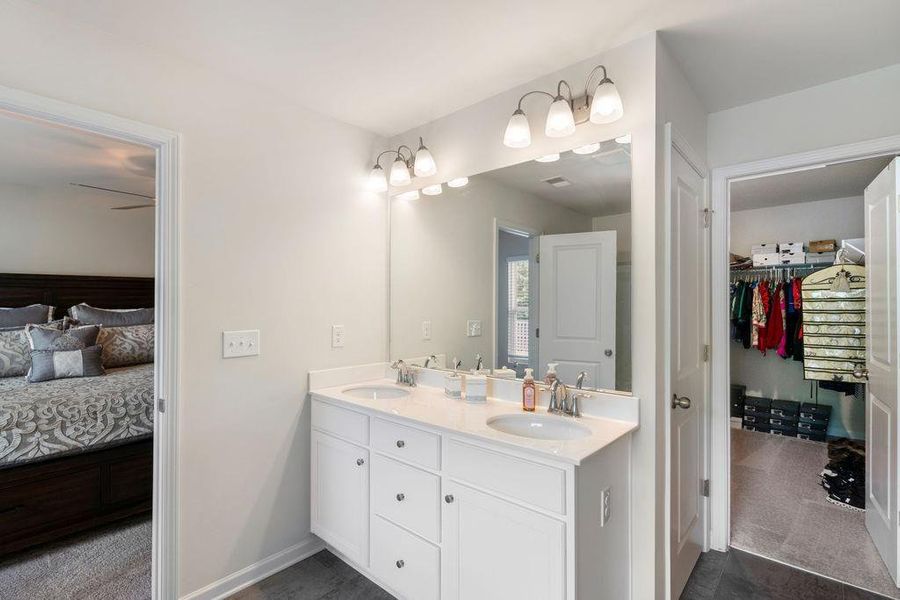 Furnished interior view inside a new home in , Hoschton (Image 16).