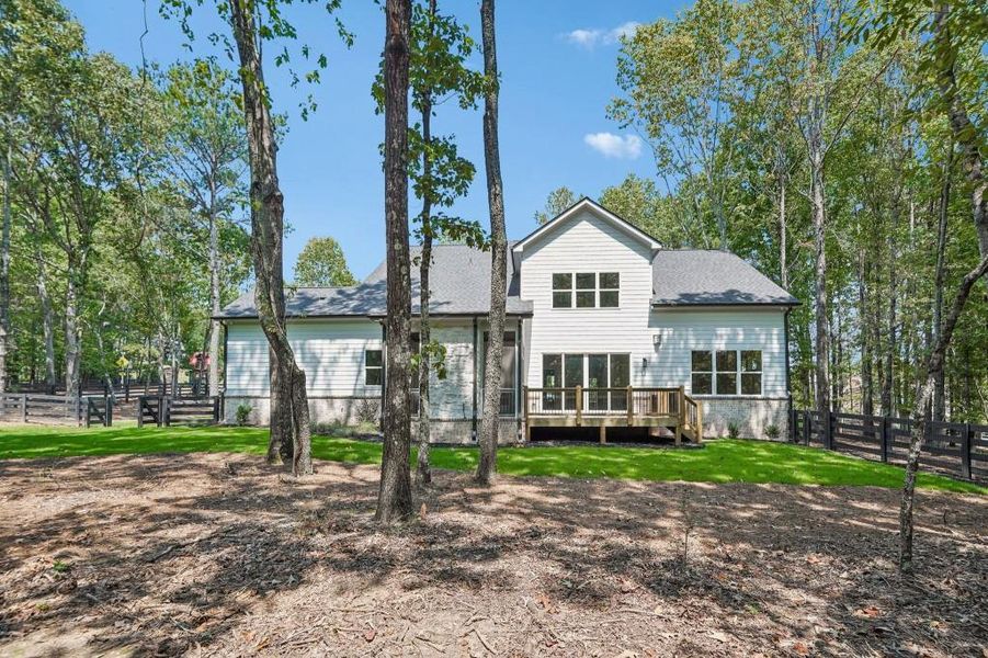 Front exterior of a new home in , Cumming, GA, highlighting curb appeal (Image 30).
