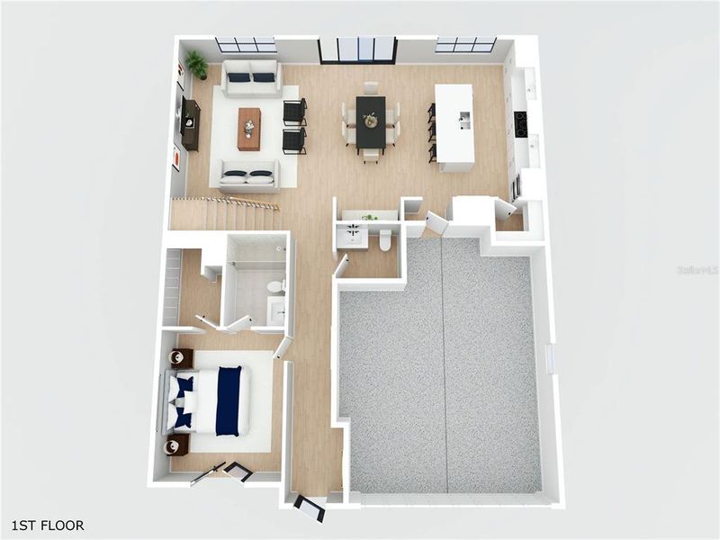 2D floor plan layout of this home in , Orlando, FL (Image 5).