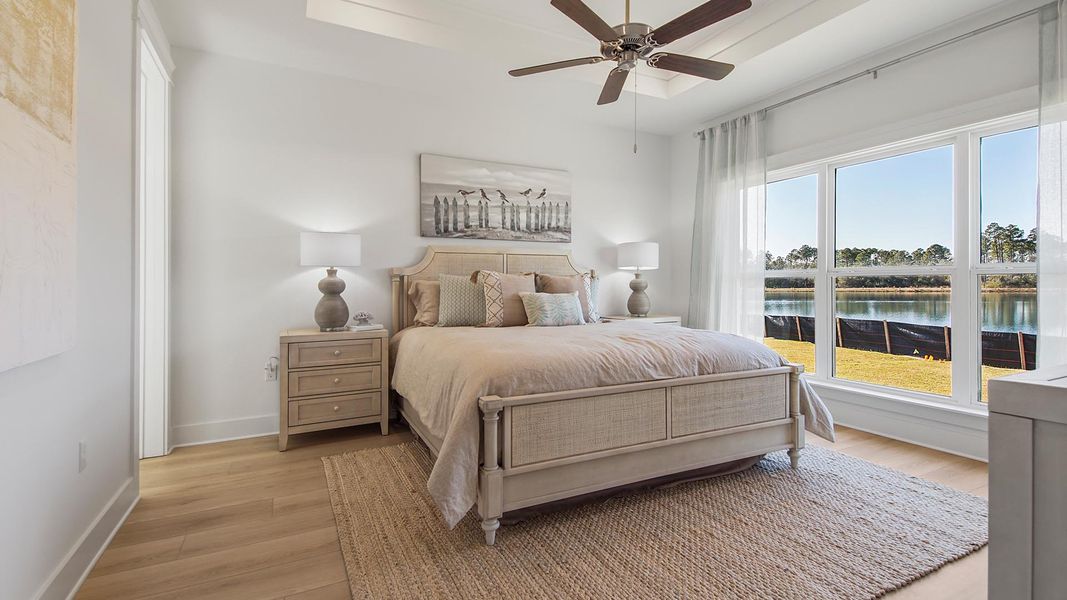 Furnished interior view inside a new home in WindMark Beach, Port Saint Joe (Image 8).
