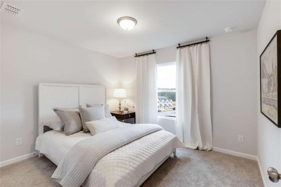 Furnished interior view inside a new home in , Conyers (Image 11).