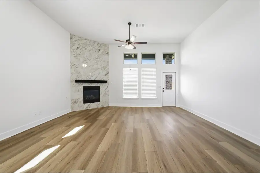 Spacious, unfurnished interior of a new home in Green Meadows, Celina (Image 56). Spacious, unfurnished interior of a new home in Green Meadows, Celina (Image 56).