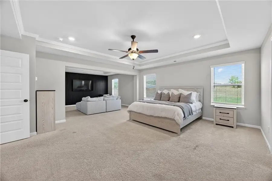 Furnished interior view inside a new home in , Stockbridge (Image 32).