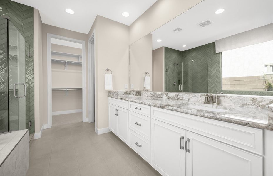 Representative furnished interior of a home built from the Prato by Pulte Homes in Upper Canyon, Phoenix (Image 21).