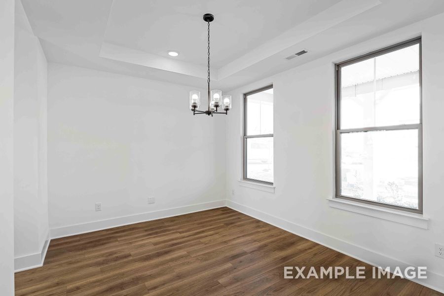 Representative unfurnished interior of a home built from the The Willow C by Davidson Homes LLC in Woods Crossing, Gallatin (Image 22).
