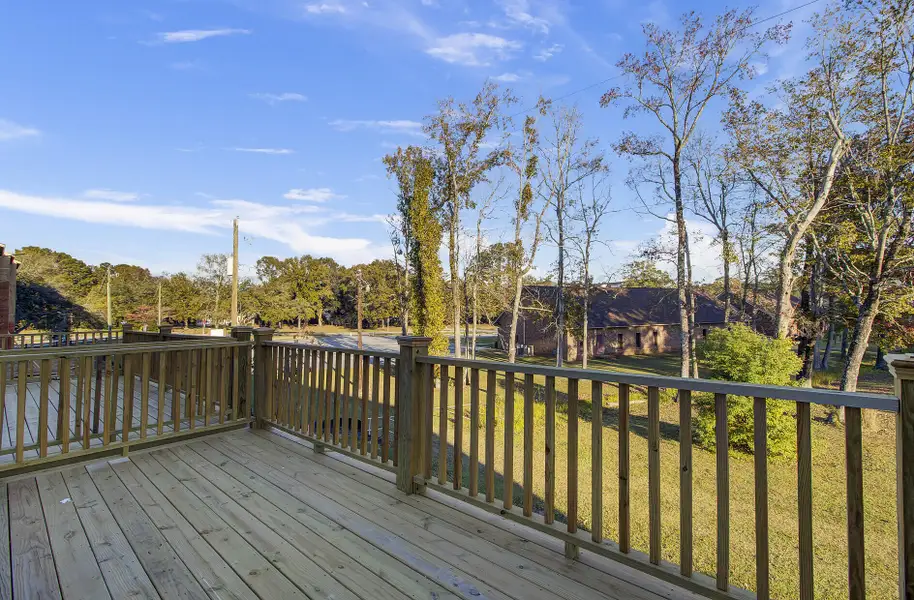 Exterior details and patio area of a home in Westpark at Cane Bay, Summerville (Image 3).
