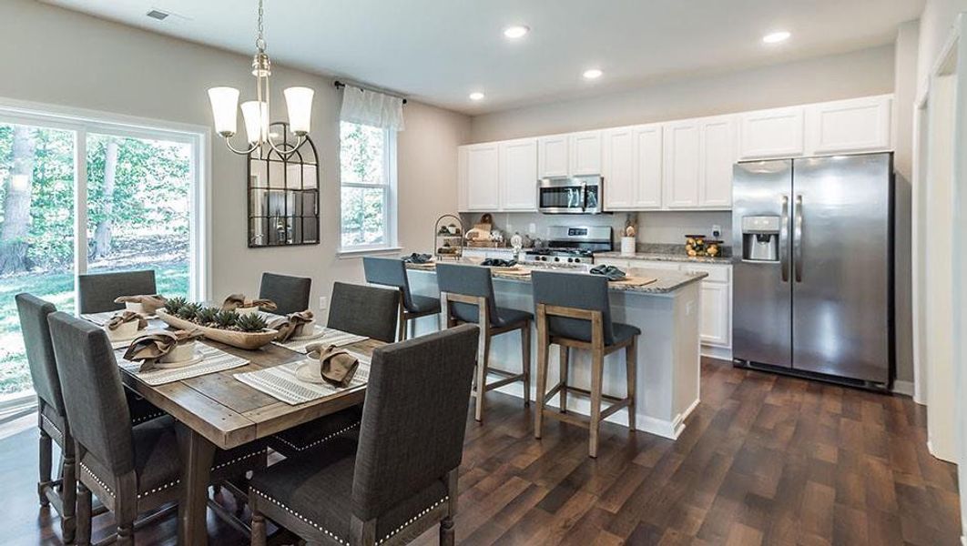 Furnished interior view inside a new home in Twin Lakes, Hoschton (Image 15).
