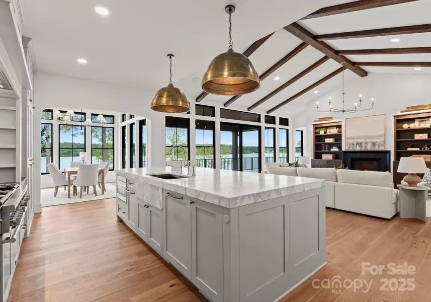Furnished interior view inside a new home in , Norwood (Image 12).