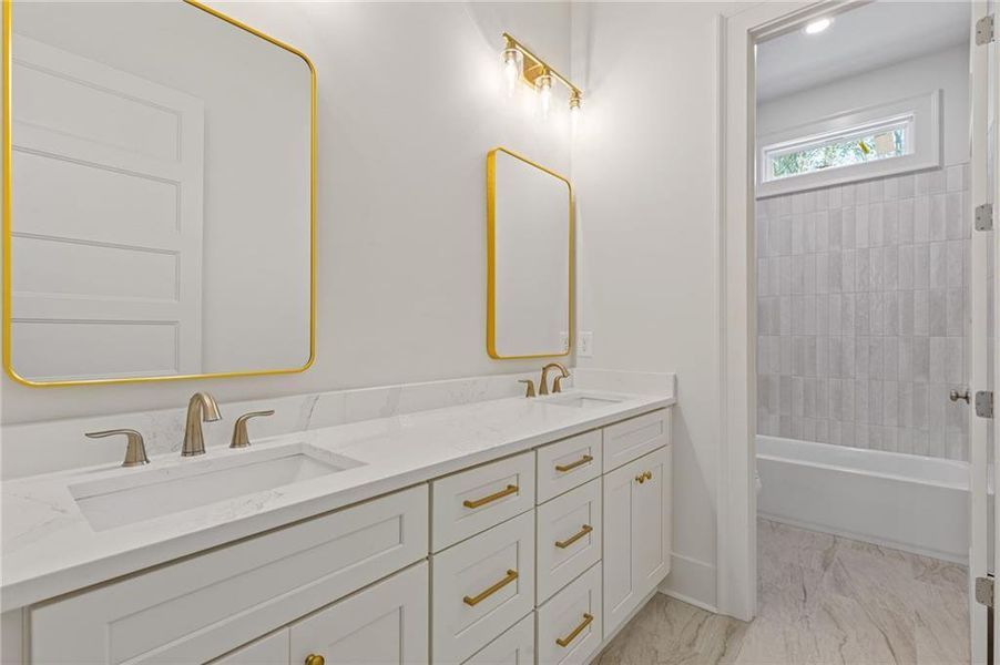 Furnished interior view inside a new home in , Canton (Image 9).