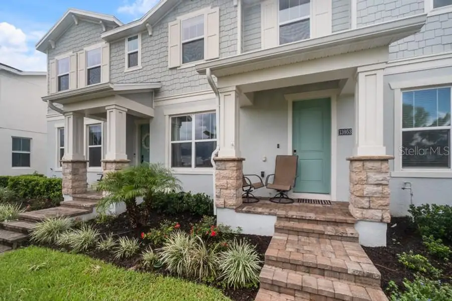 Exterior details and patio area of a home in , Winter Garden (Image 1). Exterior details and patio area of a home in , Winter Garden (Image 1).