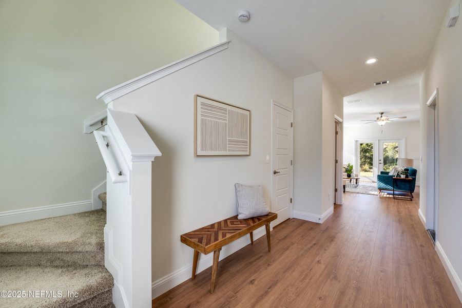 Furnished interior view inside a new home in , Jacksonville (Image 31).