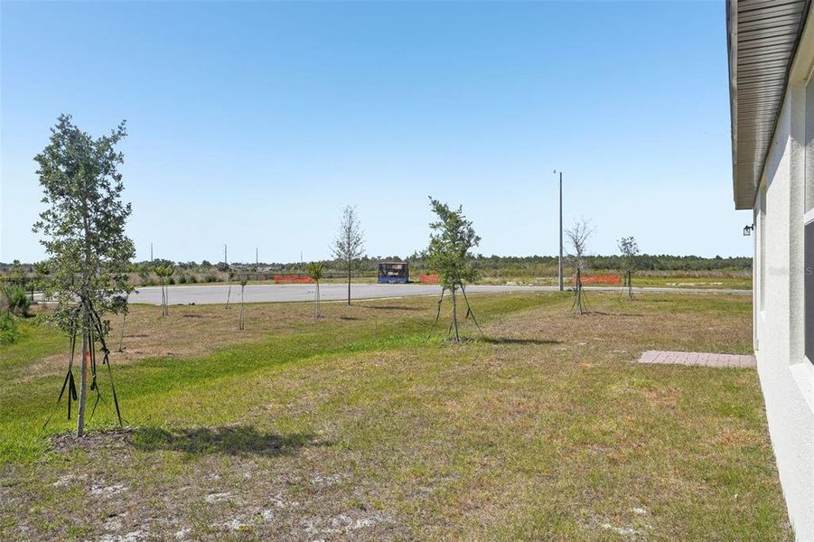 Exterior details and patio area of a home in Lake Deer Estates - Signature Series, Poinciana (Image 4). Exterior details and patio area of a home in Lake Deer Estates - Signature Series, Poinciana (Image 4).