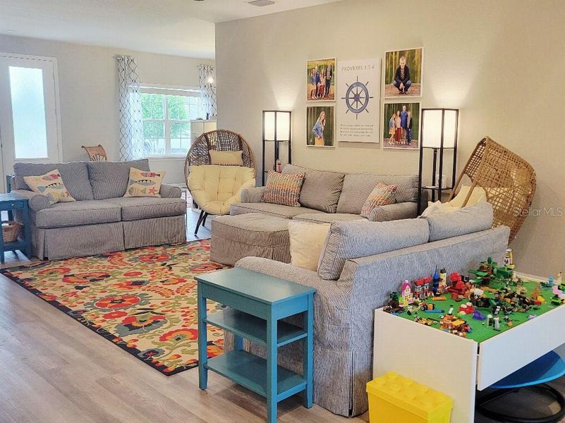 Furnished interior view inside a new home in , Parrish (Image 17).