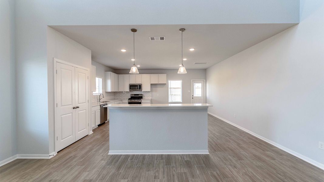 Furnished interior view inside a new home in Briarwood, Elgin (Image 5).