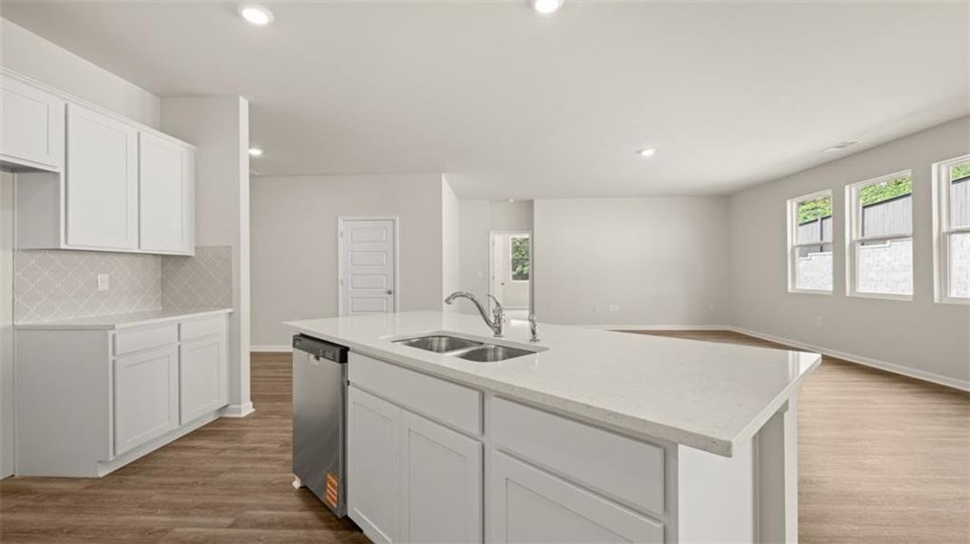 Furnished interior view inside a new home in Kingston Ranch at Lake Oconee, Buckhead (Image 7).