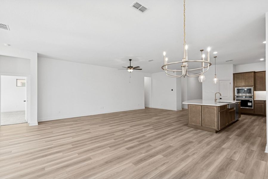 Spacious, unfurnished interior of a new home in Meridiana 55' Homesites, Manvel (Image 24).