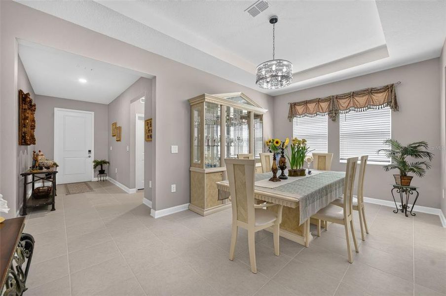 Furnished interior view inside a new home in Bronson's Ridge, Apopka (Image 6).