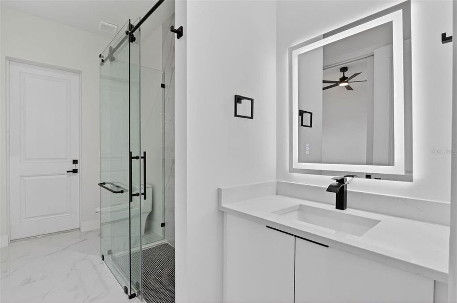 Furnished interior view inside a new home in , Cape Coral (Image 15).