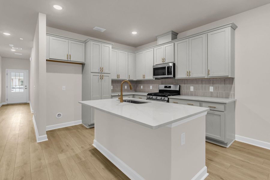 Furnished interior view inside a new home in , Summerville (Image 5).