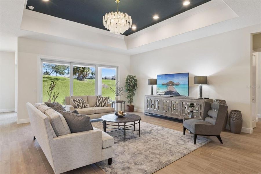 Furnished interior view inside a new home in , Lady Lake (Image 9).