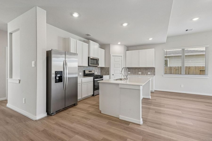 Photo is not of the actual home, but is an inspirational photo of builder’s model home and may depict options, furnishings, and/or decorator features that are not included