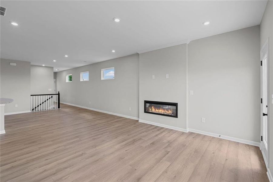 Spacious, unfurnished interior of a new home in Villas at Gold Creek, Dawsonville (Image 29).