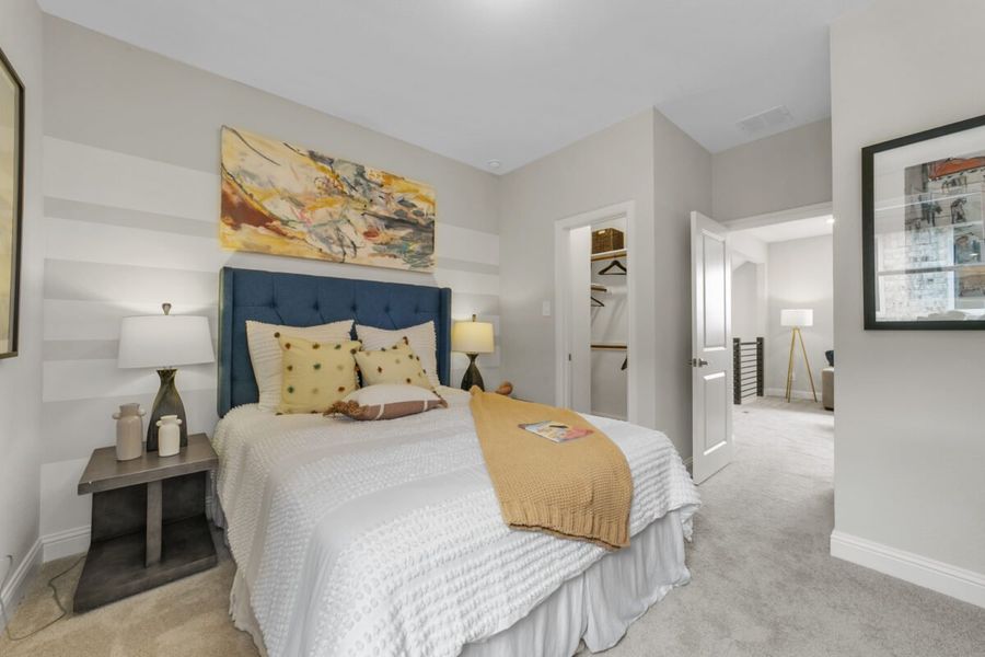 Representative furnished interior of a home built from the Duets D413 by Landon Homes in Lexington Frisco, Frisco (Image 25). Representative furnished interior of a home built from the Duets D413 by Landon Homes in Lexington Frisco, Frisco (Image 25).