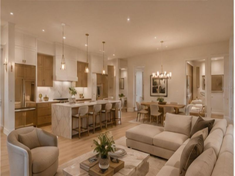 Furnished interior view inside a new home in , Port Charlotte (Image 4).