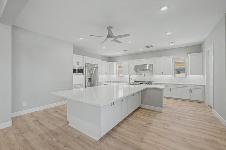 Furnished interior view inside a new home in Bellero Estates, Queen Creek (Image 5).