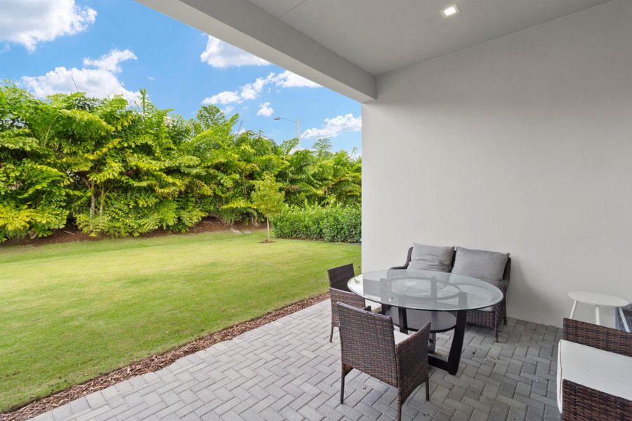 Exterior details and patio area of a home in , Boca Raton (Image 45). Exterior details and patio area of a home in , Boca Raton (Image 45).