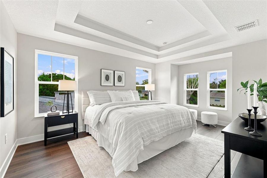 Furnished interior view inside a new home in , St. Petersburg (Image 34).