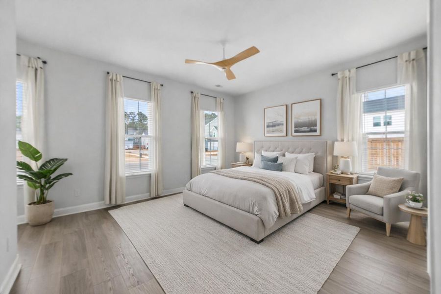 Furnished interior view inside a new home in , Summerville (Image 14).