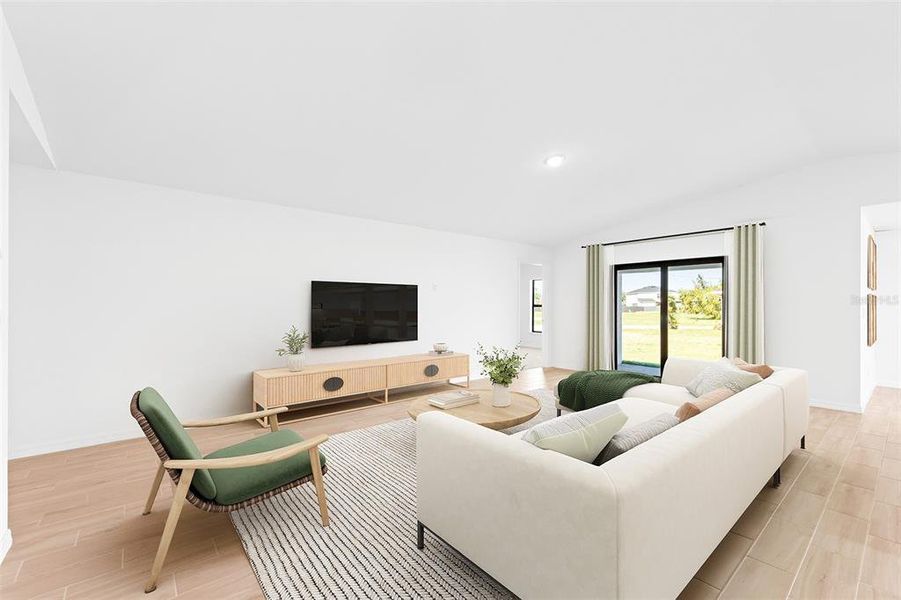 Furnished interior view inside a new home in , Port Charlotte (Image 6).