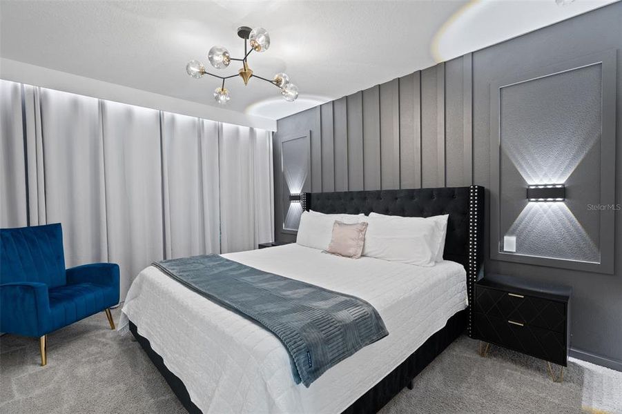 Furnished interior view inside a new home in , Kissimmee (Image 28). Furnished interior view inside a new home in , Kissimmee (Image 28).