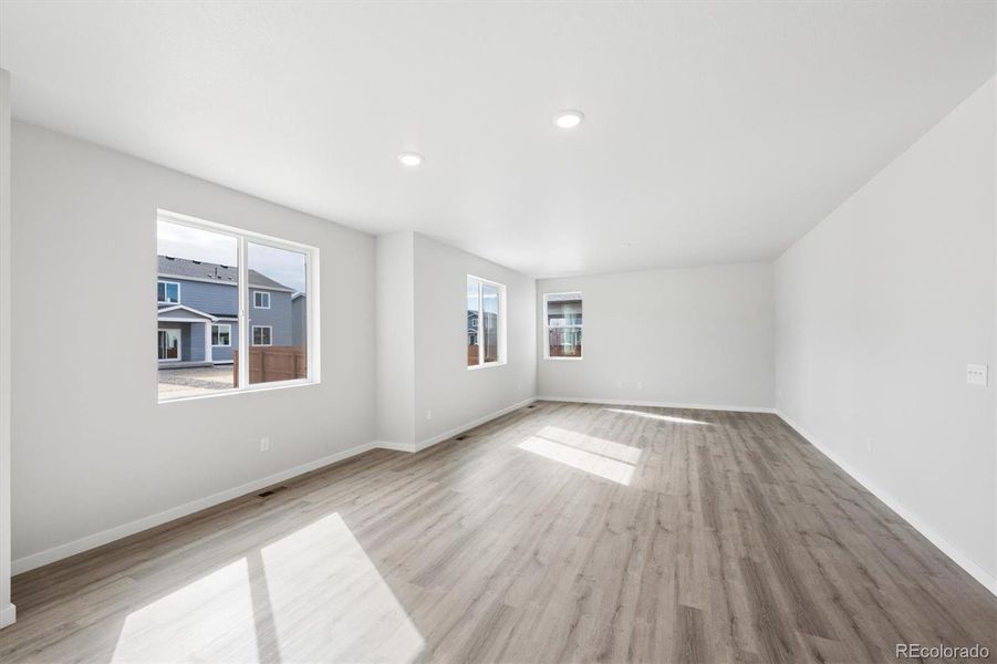 Spacious, unfurnished interior of a new home in Farmlore, Brighton (Image 14). Spacious, unfurnished interior of a new home in Farmlore, Brighton (Image 14).