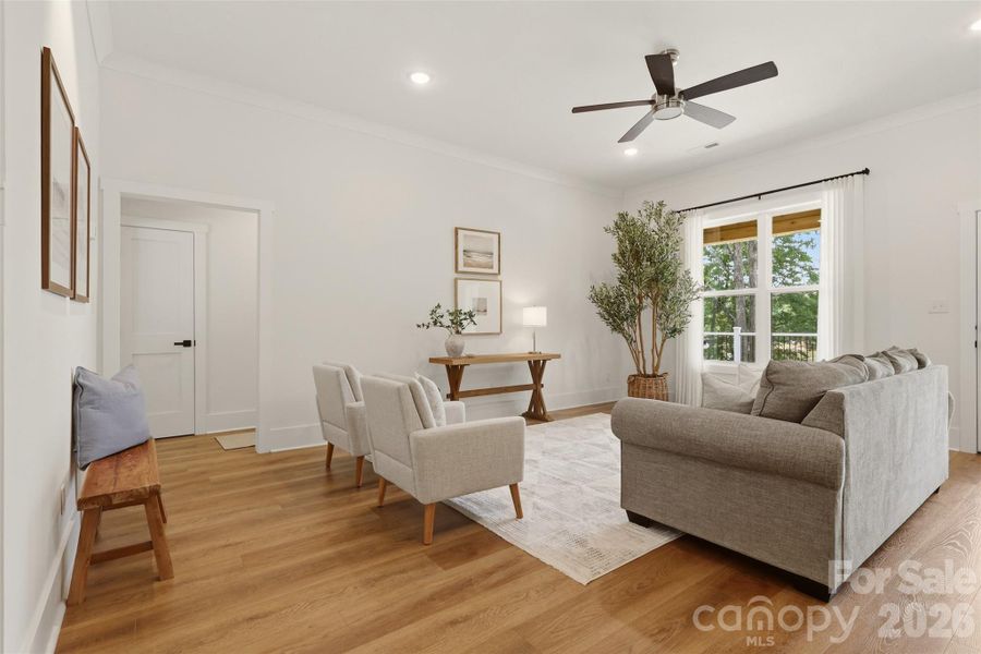Furnished interior view inside a new home in , Lexington (Image 9).