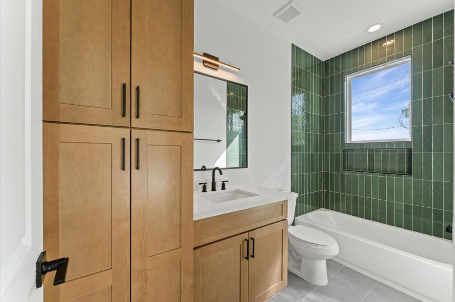 Furnished interior view inside a new home in , Houston (Image 13). Furnished interior view inside a new home in , Houston (Image 13).