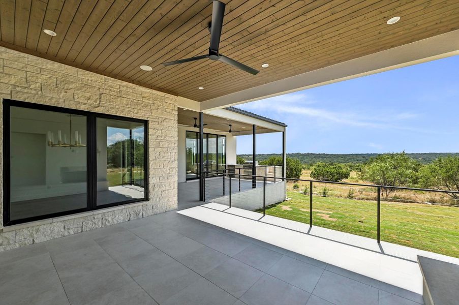 View from "living" patio of view. View from "living" patio of view.