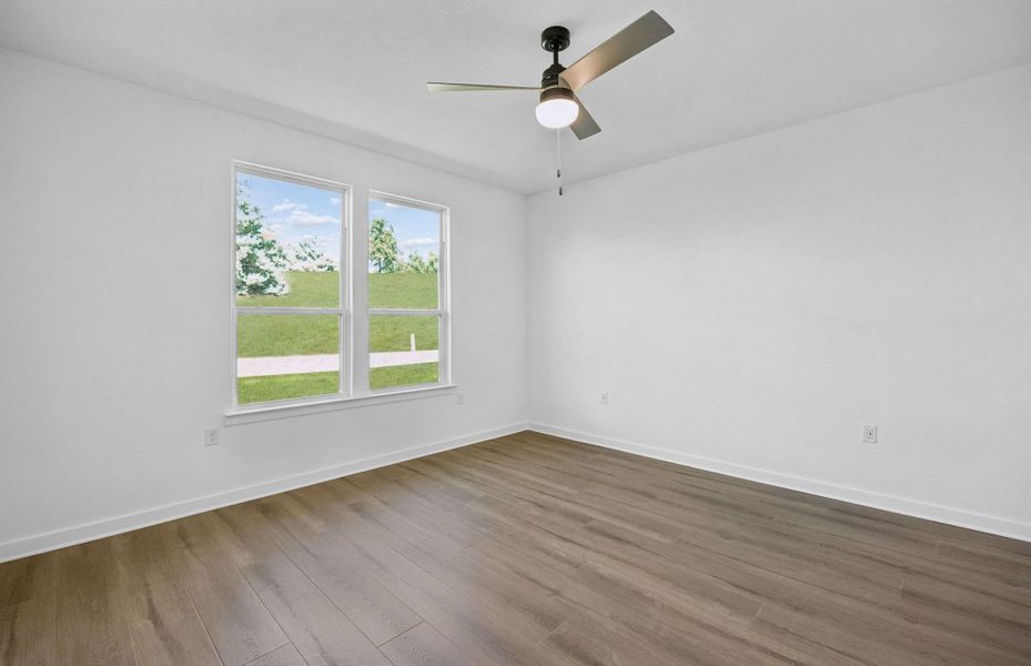 Spacious, unfurnished interior of a new home in Sun City Texas, Georgetown (Image 26).