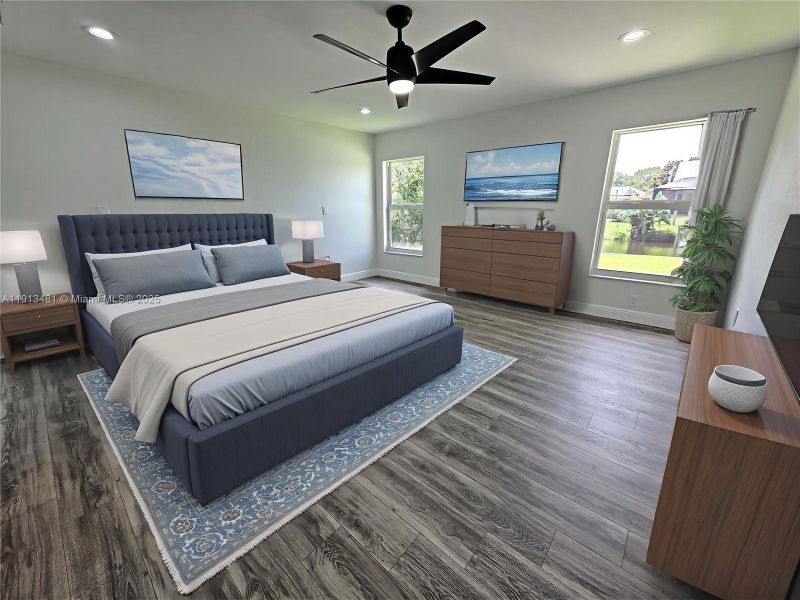 Furnished interior view inside a new home in , Lake Placid (Image 5).