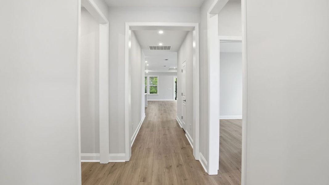 Spacious, unfurnished interior of a new home in Midpoint at New Riverside, Bluffton (Image 26).