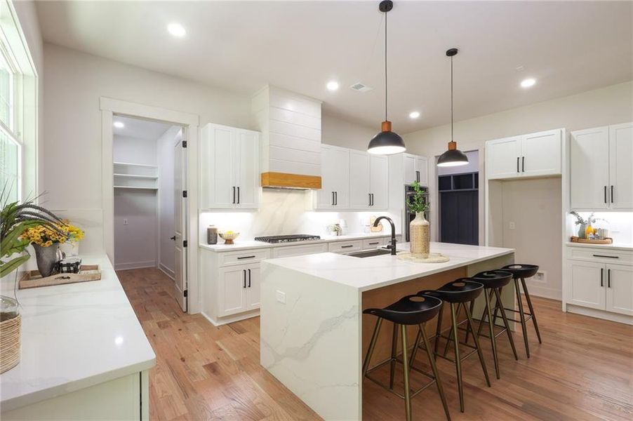Furnished interior view inside a new home in , Newnan (Image 21).