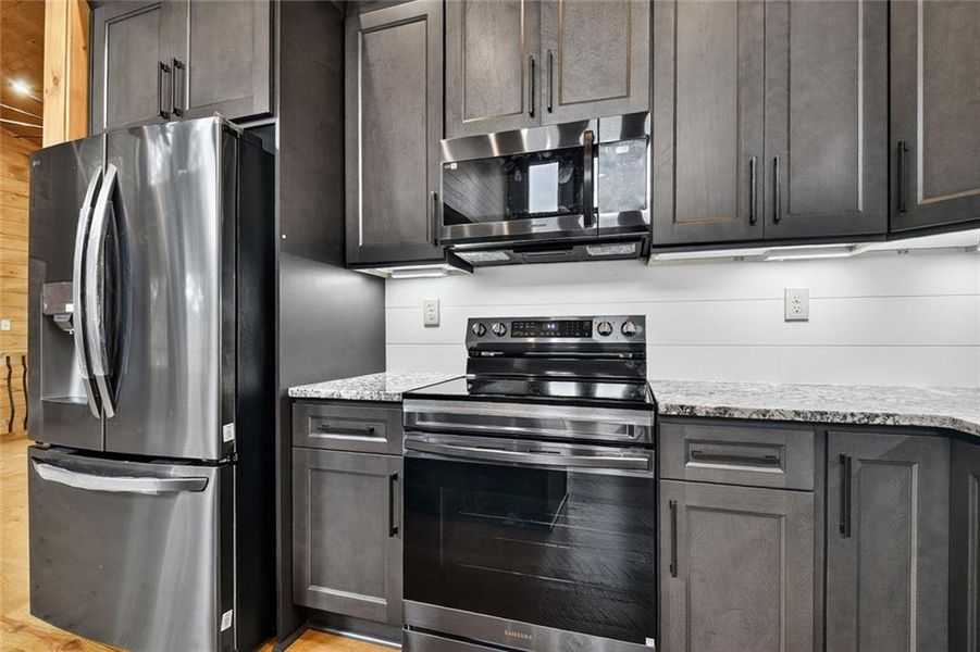 Furnished interior view inside a new home in , Blue Ridge (Image 7).