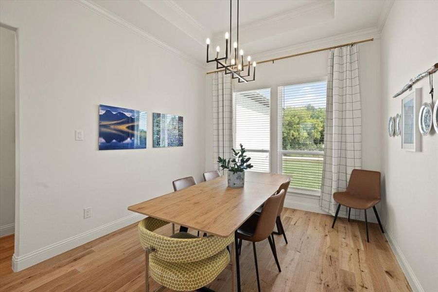 Furnished interior view inside a new home in , Springtown (Image 5). Furnished interior view inside a new home in , Springtown (Image 5).