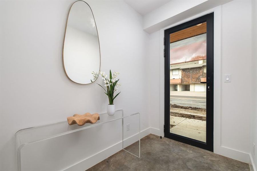 Furnished interior view inside a new home in , Dallas (Image 10).