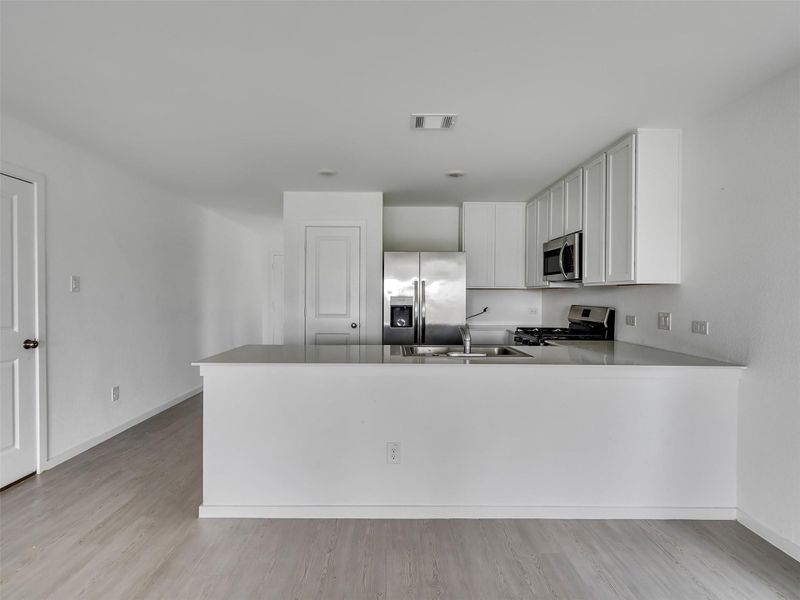 Furnished interior view inside a new home in , Katy (Image 13).