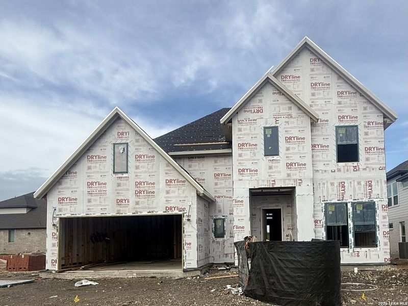In-progress construction of a new home in Buffalo Crossing, Cibolo, TX (Image 8). In-progress construction of a new home in Buffalo Crossing, Cibolo, TX (Image 8).