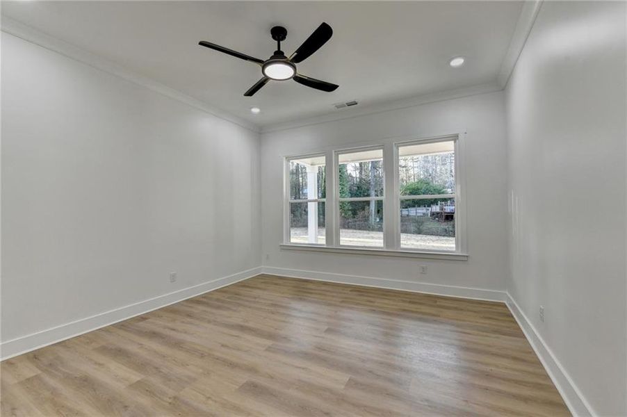 Spacious, unfurnished interior of a new home in , Lawrenceville (Image 23).