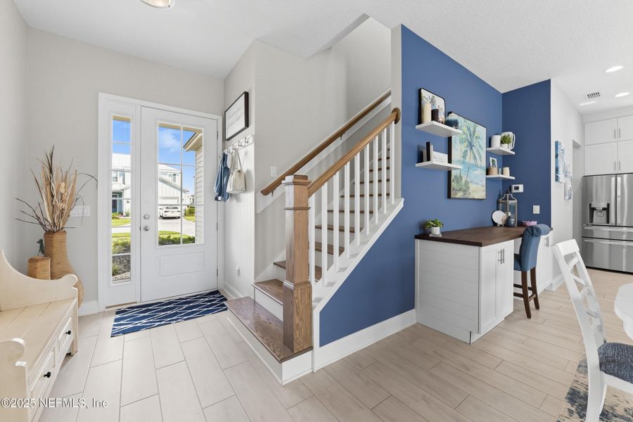 Furnished interior view inside a new home in , St. Johns (Image 4). Furnished interior view inside a new home in , St. Johns (Image 4).