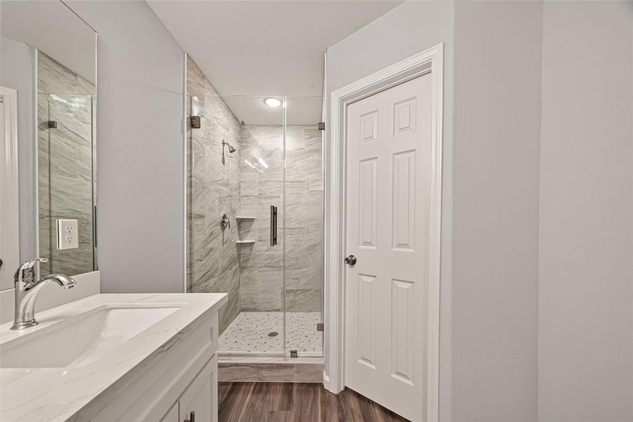 Furnished interior view inside a new home in , Houston (Image 7). Furnished interior view inside a new home in , Houston (Image 7).
